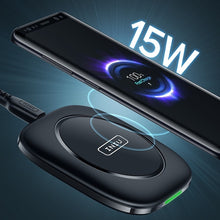 Load image into Gallery viewer, INIU 15W Qi Wireless Charger For Samsung Galaxy S20 S9 Note 9 8 USB C Fast Charging Pad For iPhone 12 mini 11 Pro Max Xs Xr X 8
