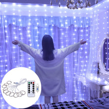 Load image into Gallery viewer, Christmas Decorations for Home 3m 100/200/300 LED Curtain String Light Flash Fairy Garland Happy New Year 2021 Noel Navidad 2020
