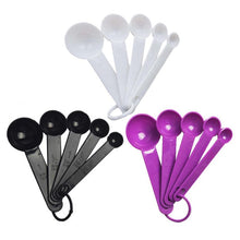Load image into Gallery viewer, 5pcs/set Measuring Spoon kitchen scale Silicone Measuring Ladle Baking Cooking Coffee Tools with Scale  Kitchen Tool
