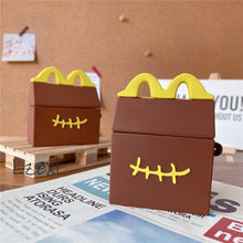 Load image into Gallery viewer, 3D Square Travis Scott x McDonald label Wireless Bluetooth Earphone Case For AirPods Pro 2 1 Cute clown Box soft Headset cover
