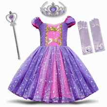 Load image into Gallery viewer, Infant Baby Girls Princess Costume Halloween Cosplay Clothes Toddler Party Role-play Kids Fancy Dresses For Girls

