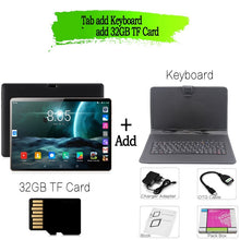 Load image into Gallery viewer, New Original 10 inch Tablet Pc Android 7.0 Google Market 3G Phone Call Dual SIM Cards BDF Brand WiFi GPS Bluetooth 10.1 Tablets
