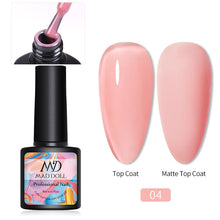 Load image into Gallery viewer, MAD DOLL 8ml 60 Colors Gel Nail Polish  Nail Color Nail Gel varnish Soak Off UV Gel Varnish Base Coat No Wipe Top Coat
