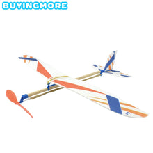 Load image into Gallery viewer, DIY Kids Toys Rubber Band Powered Aircraft Model Kits Toys for Children Foam Plastic Assembly Planes Model Science Toy Gifts
