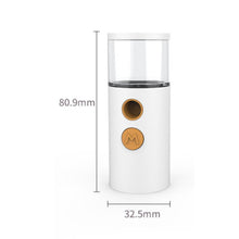 Load image into Gallery viewer, Portable USB Rechargeable Nano Mister Humidifier Cooling Mist Mini Face Humidifier Eyelash Extensions Sprayer Facial Device
