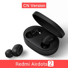 Load image into Gallery viewer, Xiaomi Redmi AirDots 2 Wireless Bluetooth 5.0 Charging Earphone Mi Ture Wireless Earbuds In-Ear stereo bass Earphones AI Control
