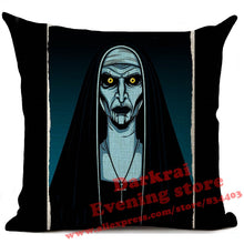 Load image into Gallery viewer, Halloween Horror Cushion Cover Chucky Annabelle Scream Clown Printed Throw Pillows Living Room Halloween Decorative Pillow Case
