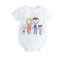 Load image into Gallery viewer, Baby Girls Boys Bodysuits For Infants Newborn Babies Clothes Bebe Summer Children Climb 100% Cotton Clothing Jumpsuit Triangle
