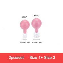 Load image into Gallery viewer, Vacuum Cupping Set Rubber Head Glass Suction Body Cup Massage Cans Anticellulite Massager Chinese Medical Therapy Massage Jars
