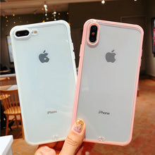 Load image into Gallery viewer, Lovebay Shockproof Bumper Transparent Silicone Phone Case For iPhone 11 Pro SE 2020 X XR XS Max 8 7 6S Plus Clear Soft TPU Cover
