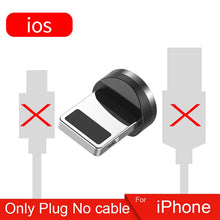 Load image into Gallery viewer, Twitch 2m Magnetic Micro USB Cable For iPhone Samsung Android Mobile Phone Fast Charging USB Type C Cable Magnet Charger Wire
