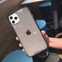 Load image into Gallery viewer, Lovebay Shockproof Bumper Transparent Silicone Phone Case For iPhone 11 Pro 7 8 6S Plus SE 2020 X XR XS Max TPU Protection Cover
