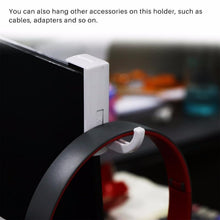 Load image into Gallery viewer, Black Headphones' Stand Universal Headphone Headset Hanger Wall Hook PC Monitor Earphone Stand Rack Holder rack TSLM1
