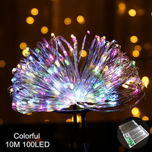 Load image into Gallery viewer, Curtain Fairy String Light LED Christmas Decorations for Home Garland Xmas Light Christmas New Year 2021 Navidad Ornament Gift
