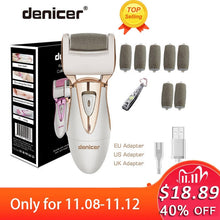 Load image into Gallery viewer, 2020 Upgrade Electric Grinder Pedicure Tools Foot Care Tool Pedicura Velvet Smooth Machine Callus Remover for Foot Heel Skin
