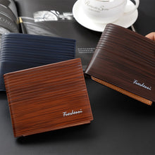 Load image into Gallery viewer, Fashion Men Wallet Casual Multi-card Position Credit Card Holder Ultra Thin Coin Purse For Men Portable Bifold Male Clutch Bag
