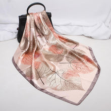 Load image into Gallery viewer, Fashion Scarves for Women Shawl Print Silk Satin Hijab Scarf Female Bandana 90*90cm Luxury Brand Square Shawls Scarfs For Ladies
