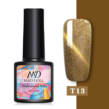 Load image into Gallery viewer, MAD DOLL 8ml 60 Colors Gel Nail Polish  Nail Color Nail Gel varnish Soak Off UV Gel Varnish Base Coat No Wipe Top Coat
