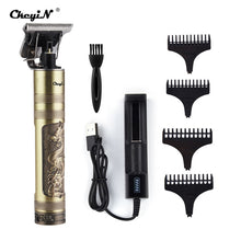 Load image into Gallery viewer, Electric Hair Clipper Rechargeable Beard Trimmer for Men Kids Barber Hair Cutting Machine Razor Cordless 0mm T-blade Cutter 45
