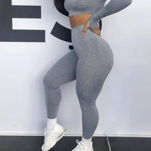 Load image into Gallery viewer, High Waist Seamless Leggings Push Up Leggins Sport Women Fitness Running Yoga Pants Energy Seamless Leggings Gym Girl leggins

