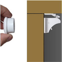 Load image into Gallery viewer, 4/8/10/12 locks+1/2/3keys Magnetic Child Lock Baby Safety Cabinet Door Lock Kids Drawer Locker Security Cupboard Invisible Locks
