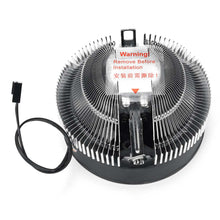 Load image into Gallery viewer, S SKYEE PC CPU Cooler Fan Heatsink LED Blue Aperture CPU Cooling Fan Quiet Radiator For Intel 775/1156 for AMD AM2 AM2+ AM3 AM3+
