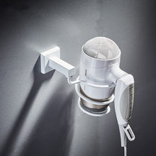 Load image into Gallery viewer, Bathroom Accessories Set,Paper Holder,Towel Bar,towel rack,Towel Hanger,Towel Rail White Brass Square bathroom Hardware set
