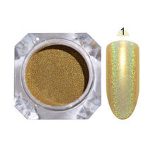 Load image into Gallery viewer, 1Box Sugar Nail Powder Glitter Nail Dust Powder Laser Gradient Nail Pigment Coloful Glitter Nail Art Decoration Accessories
