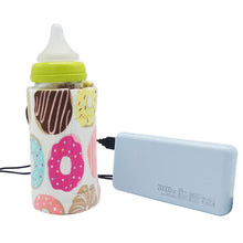 Load image into Gallery viewer, Travel Stroller USB Milk Water Warmer Insulated Bag Baby Nursing Bottle Heater 6 Colors

