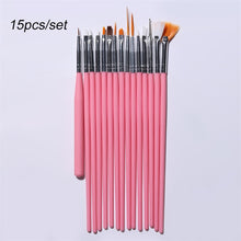 Load image into Gallery viewer, NICOLE DIARY UV Gel Brush Liner Painting Pen Acrylic Drawing Brush for Nails Gradient Rhinestone Handle  Nail Art Tool
