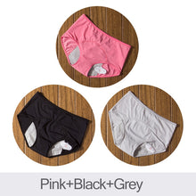 Load image into Gallery viewer, DULASI 3pcs Leak Proof Menstrual Panties Physiological Pants Women Underwear Period Comfortable Waterproof  Briefs Dropshipping
