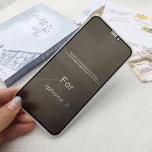 Load image into Gallery viewer, Best Privacy 9H Tempered Glass For iPhone X XR XS 11 12 Mini Pro Max 6 6S 7 8 Plus SE 2020 Anti Spy Glare Peep Screen Protector
