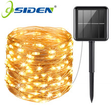 Load image into Gallery viewer, Solar light LED Outdoor LEDs String Lights Fairy Holiday Christmas Party Garland Solar Garden Waterproof Lights 8Mode 5M 10M 20M
