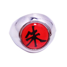 Load image into Gallery viewer, 1pc  naruto anime akatsuki rings Naruto rings akatsuki ring Member's ITACHI sasuke Pein pain pendants
