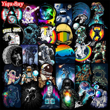 Load image into Gallery viewer, 50 Pcs Outer Space Stickers for Laptop Car Motorcycle Skateboard Fridge Luggage Backpack Phone Bike Decal Cool Creative Stickers
