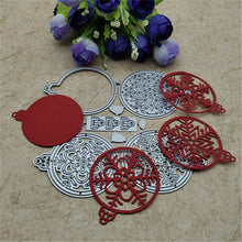 Load image into Gallery viewer, Christmas bell snowball Metal Cutting Dies For DIY Scrapbooking Album Embossing Paper Cards Decorative Crafts
