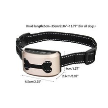Load image into Gallery viewer, Pet Dog Rechargeable Anti Bark Collar Control Train Waterproof Stop Barking Dog Waterproof Ultrasonic Training Collars
