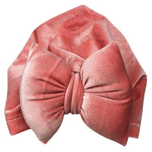 Load image into Gallery viewer, 2020 Newborn Baby Girls Boys Velvet Bows Hats Beanie Spring Winter Cotton Soft Bonnet Hat Caps For Enfant Kids Child
