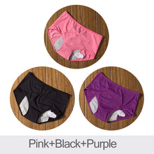 Load image into Gallery viewer, DULASI 3pcs Leak Proof Menstrual Panties Physiological Pants Women Underwear Period Comfortable Waterproof  Briefs Dropshipping
