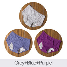 Load image into Gallery viewer, DULASI 3pcs Leak Proof Menstrual Panties Physiological Pants Women Underwear Period Comfortable Waterproof  Briefs Dropshipping
