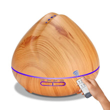 Load image into Gallery viewer, 500ml Remote Control Air Aroma Ultrasonic Humidifier With Color LED Lights Electric Aromatherapy Essential Oil Diffuser for home
