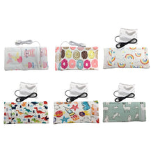 Load image into Gallery viewer, Travel Stroller USB Milk Water Warmer Insulated Bag Baby Nursing Bottle Heater 6 Colors
