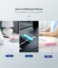 Load image into Gallery viewer, Ugreen Cable Organizer Silicone USB Cable Winder Flexible Cable Management Clips For Mouse Headphone Earphone Cable Holder
