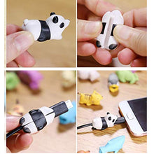Load image into Gallery viewer, 1 pcs Animal Cable bites Protector for Iphone protege cable buddies cartoon Cable bites kabel diertjes Phone holder Accessory
