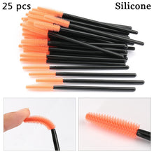 Load image into Gallery viewer, Eyelash Extension Disposable Eyebrow brush Mascara Wand Applicator Spoolers Eye Lashes Cosmetic Brushes Set makeup tools
