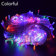 Load image into Gallery viewer, holiday Led christmas lights outdoor 100M 50M 30M 20M 10M led string lights decoration for party holiday wedding Garland
