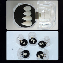 Load image into Gallery viewer, 1 Pair Halloween Vampire Fangs Cosplay Fangs Horrific Vampire Teeth For Knight Cosplay Ghost Devil Fake Fangs Props

