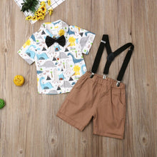 Load image into Gallery viewer, Baby Boy Clothes Sets Winter Children Clothing Boys Set Toddler Christmas Gentlema Suit Short Sleeve Kids Clothes Sets
