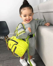 Load image into Gallery viewer, Baby Girl Romper Solid Cotton Pullover Toddler Kid Baby Girl Full Sleeve Clothes Sport Dress Blouse Pullover Dresses 0-5 Years
