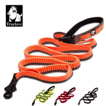 Load image into Gallery viewer, Truelove Dog Running Bungee Leash Hand-held Waistworn Adjustable Nylon Elastic Retractable Dog Leads for Running Jogging Walking
